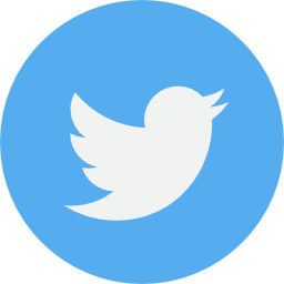 twitter rounded icon